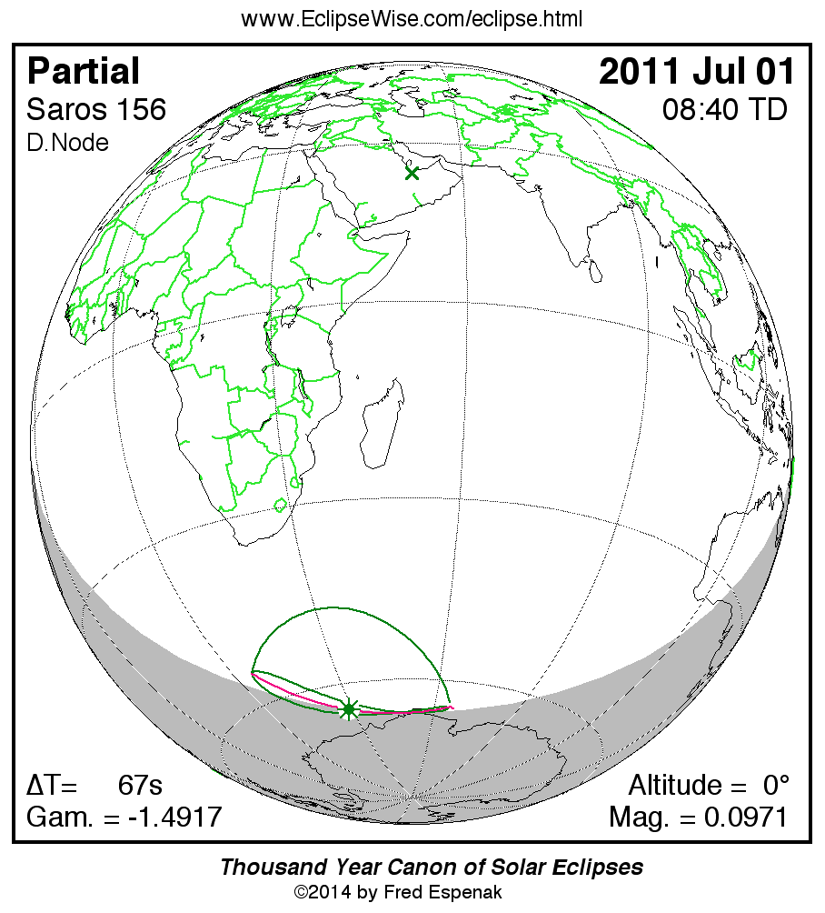 eclipse map