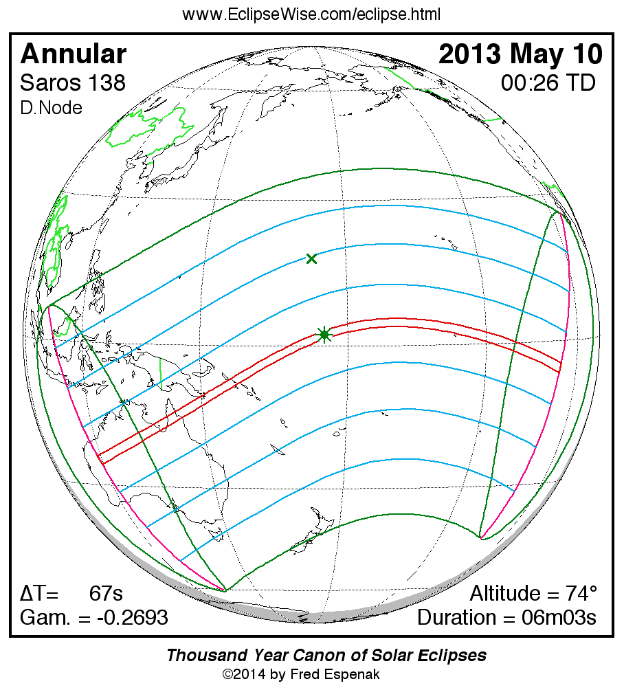 eclipse map