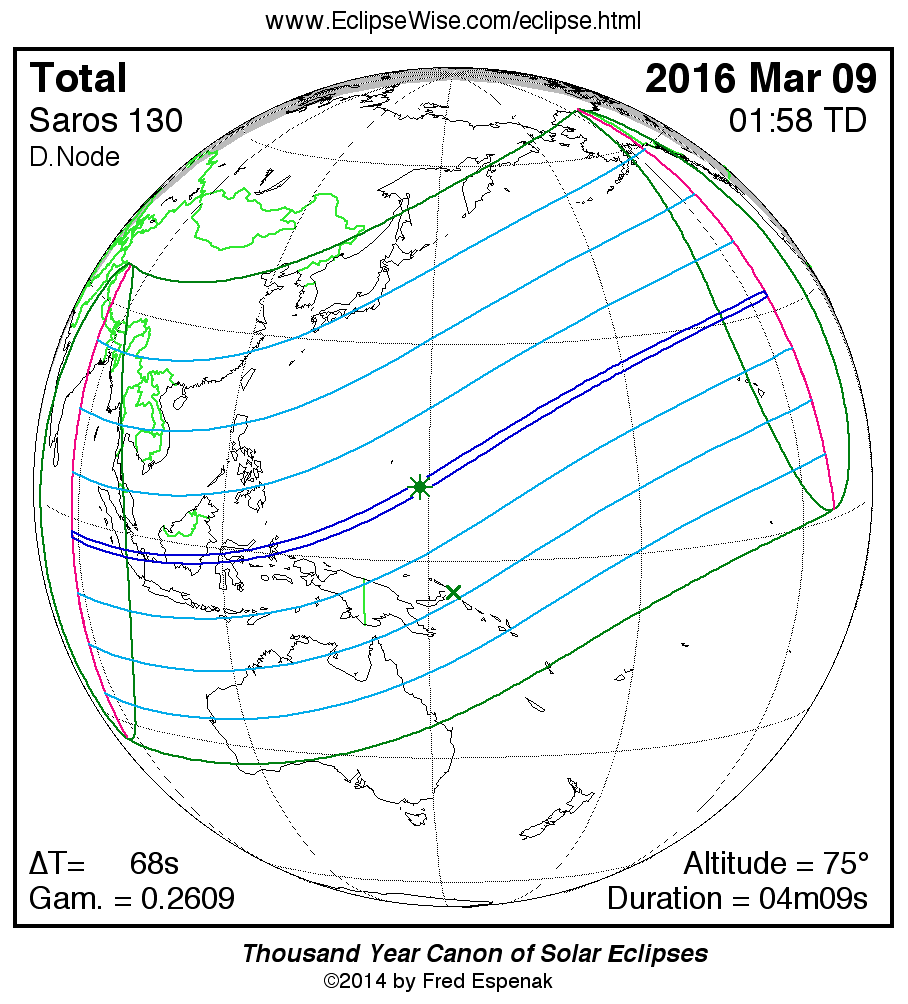 eclipse map