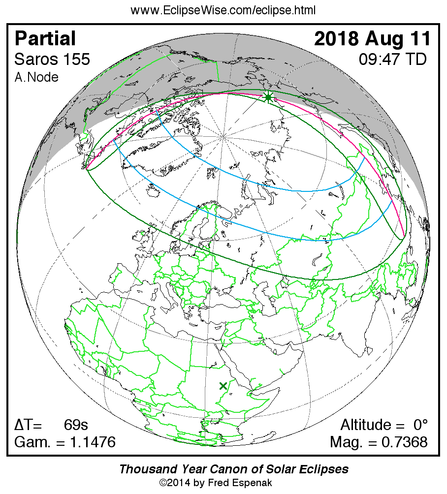 eclipse map