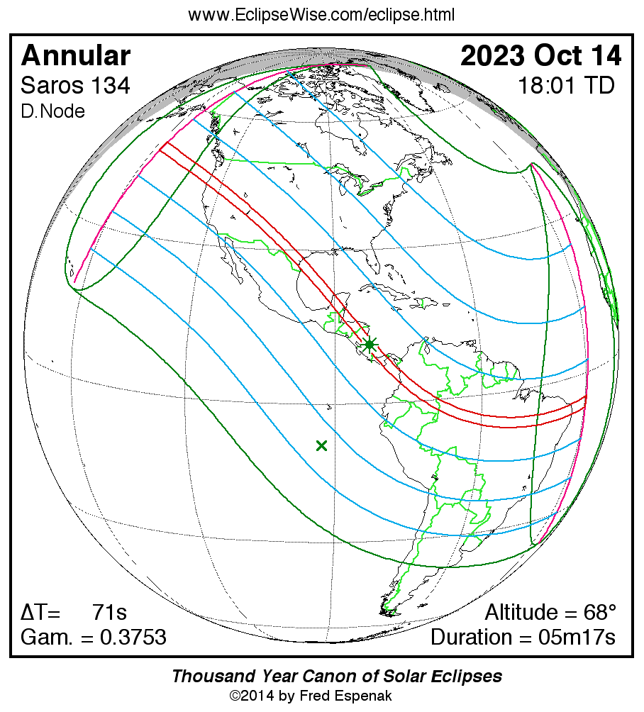 Eclipsewise Annular Solar Eclipse Of 2023 Oct 14