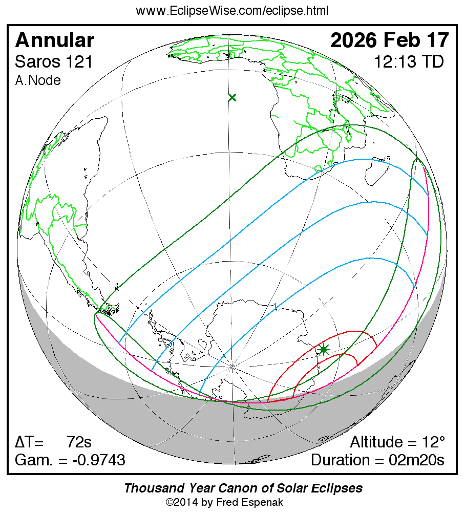 eclipse map