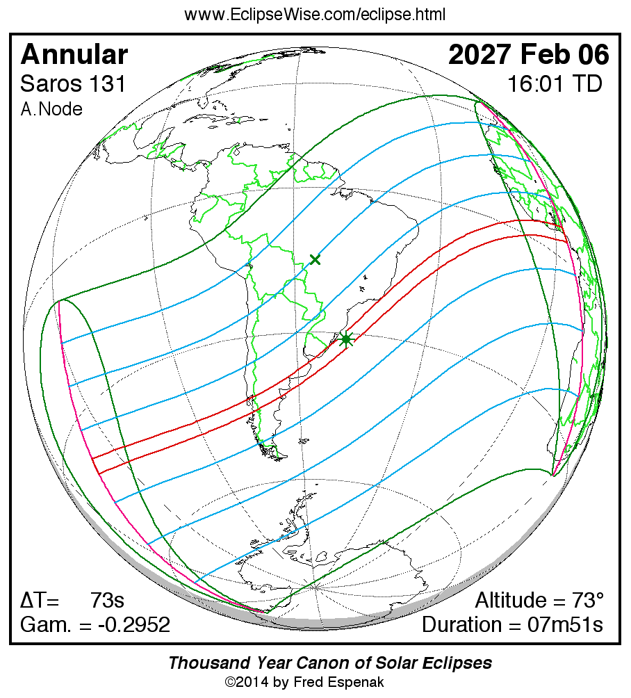 eclipse map