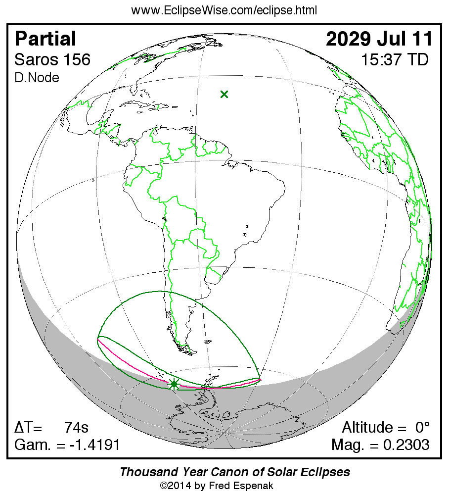 eclipse map