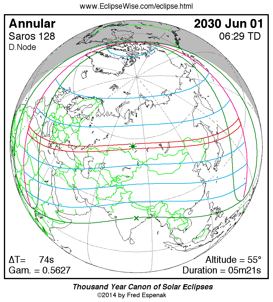 eclipse map