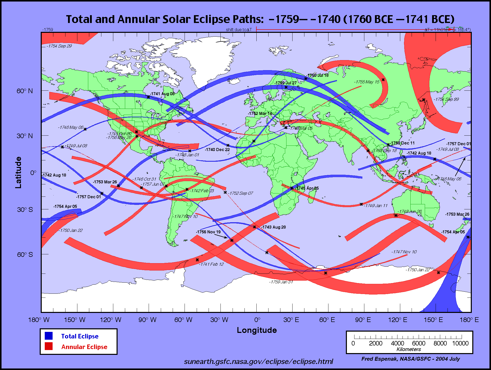full solar eclipse calendar