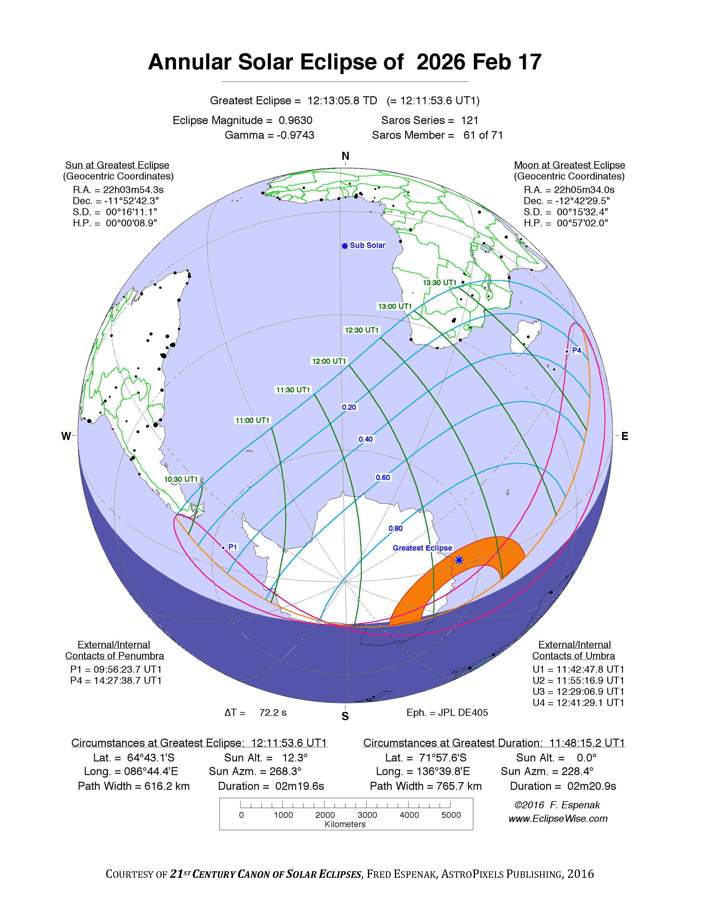 Total Solar Eclipse Map 2026 Image To U