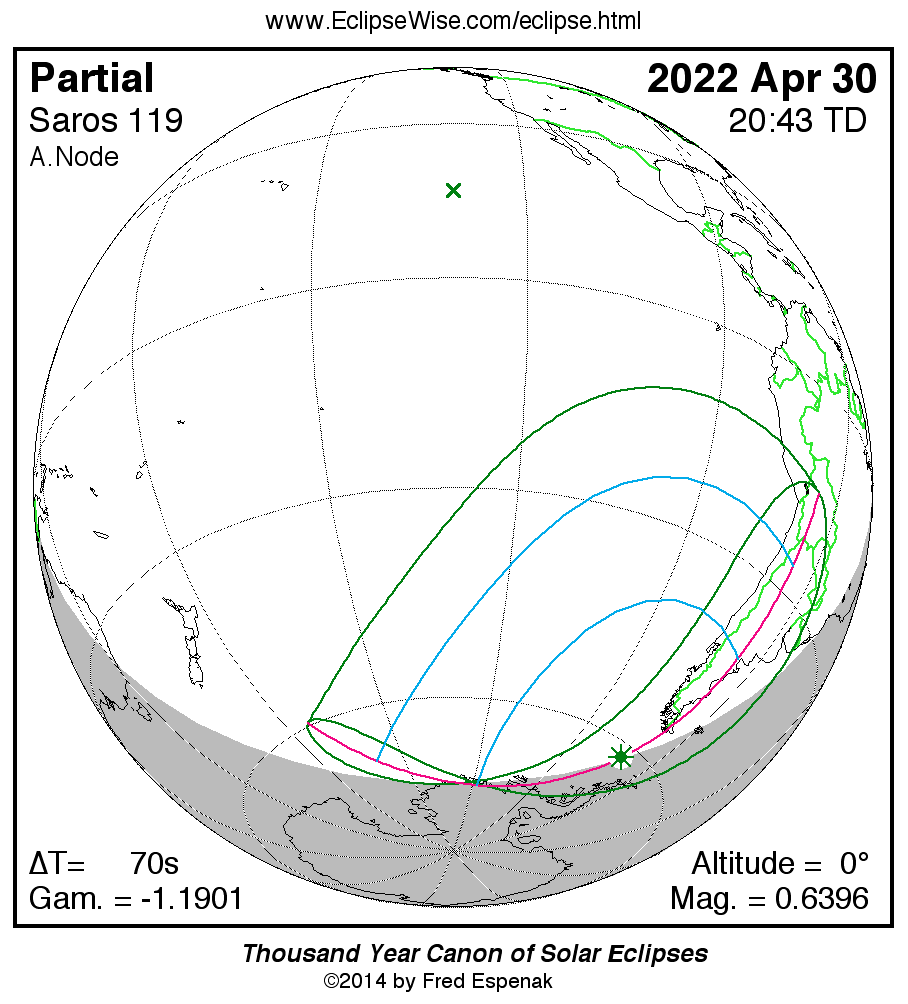 EclipseWise Partial Solar Eclipse of 2022 Apr 30